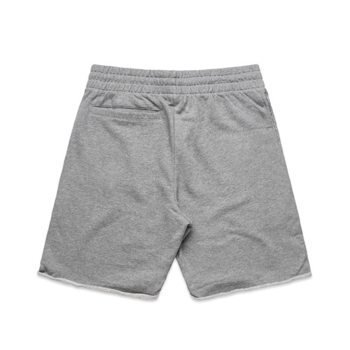 STEEL HEATHER - BACK track-shorts-19"-steelheather-back